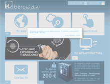 Tablet Screenshot of iberowan.com